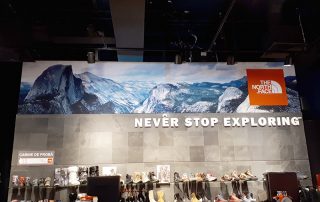 Rame cu Poster Textil – The North Face