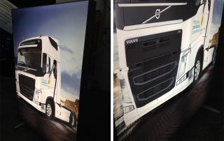 Caseta Luminoasa Backlit Textil - Volvo Trucks