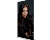 Roll-up Premium cu Print Textil 100x220 cm profil