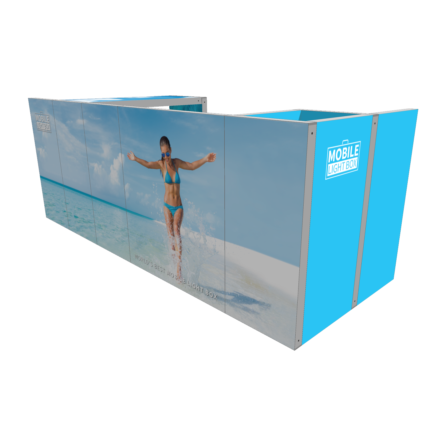 Stand Expozitional KIT F225 spate lateral print