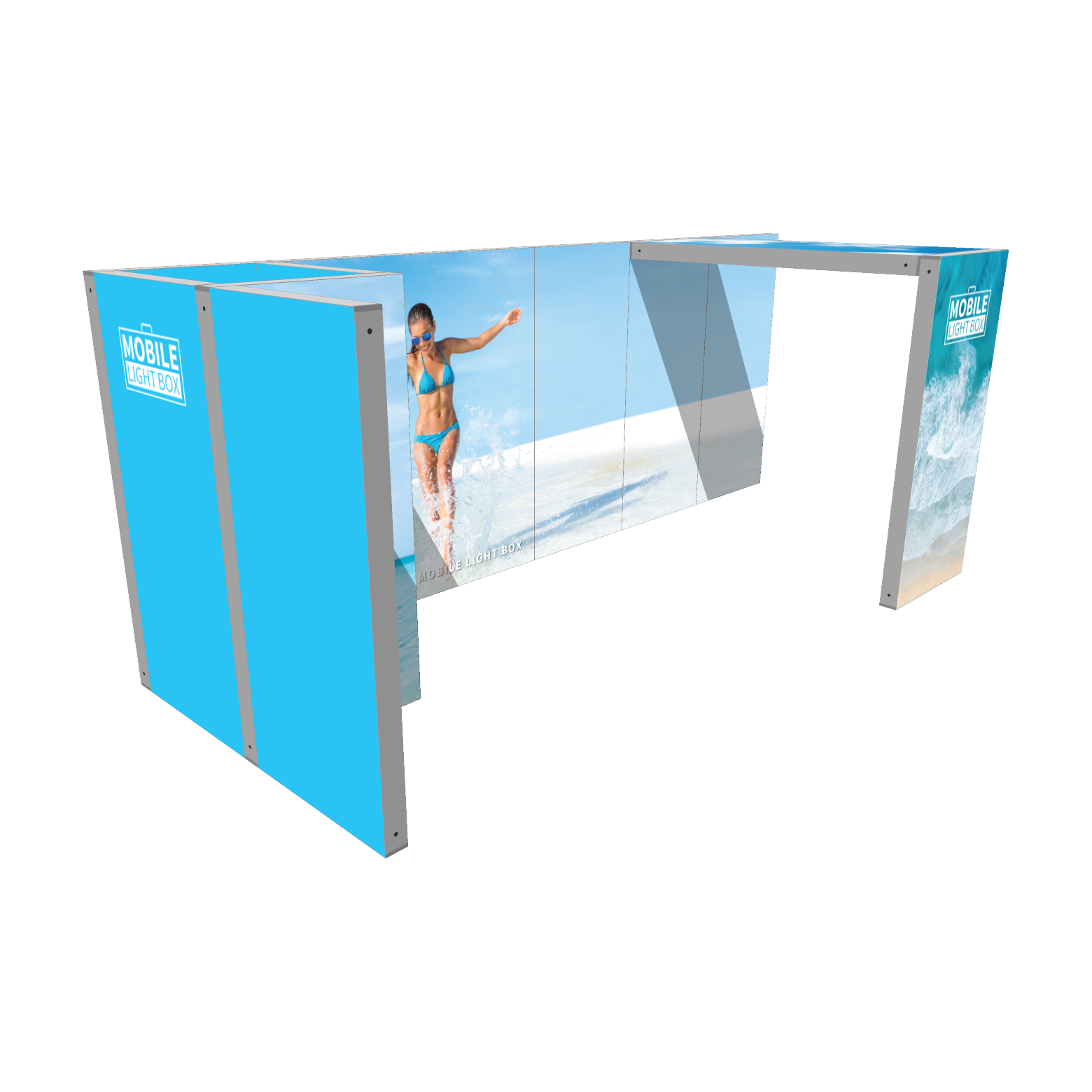 Stand Expozitional KIT F225 lateral stanga print