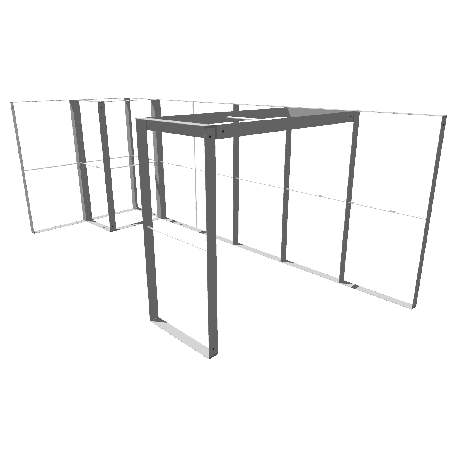 Stand Expozitional KIT F225 dreapta lateral stand