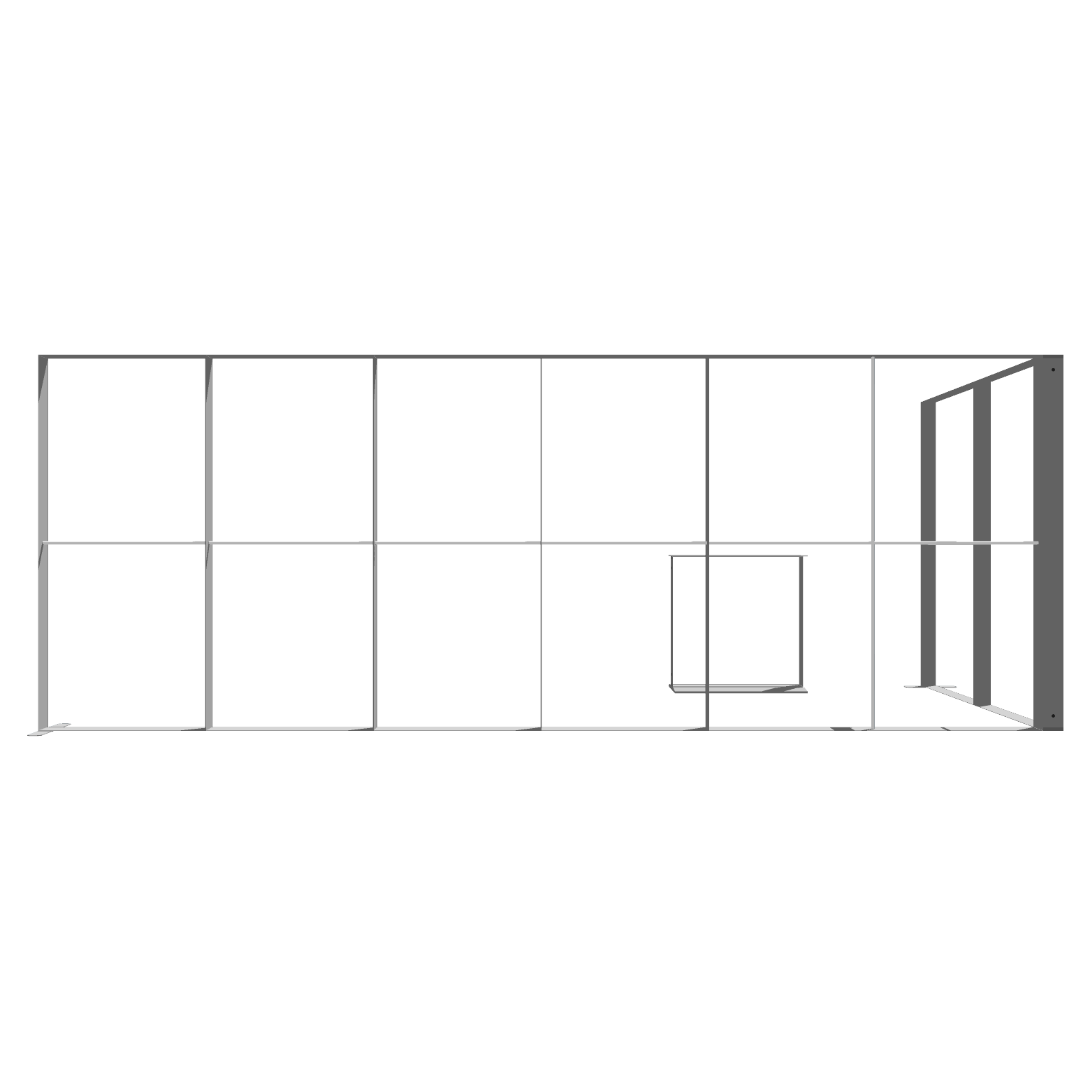 Stand Expozitional KIT H225 spate stand