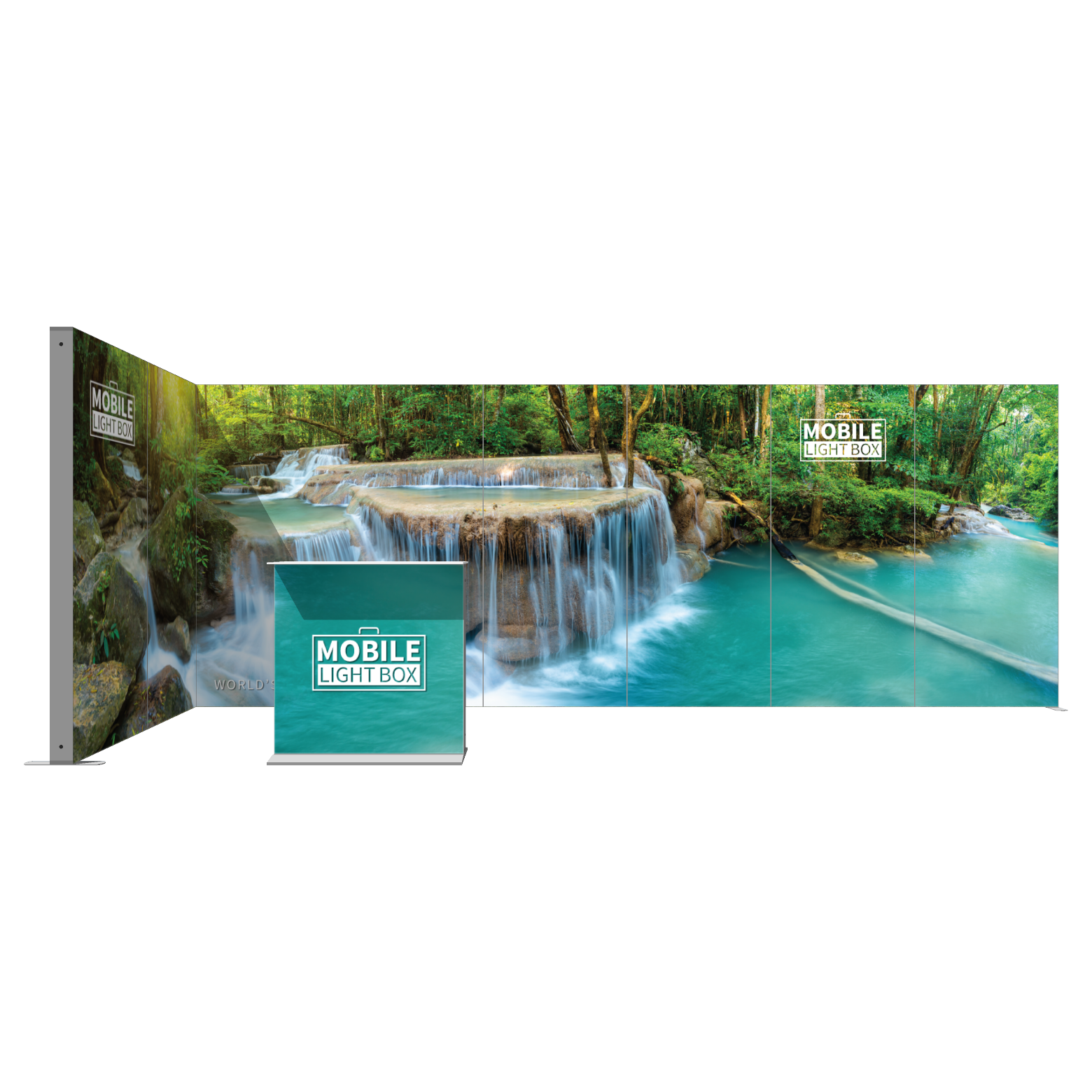 Stand Expozitional KIT H225 fata print